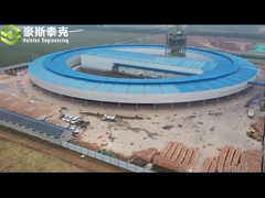 Mobiele Roterende Tunneloven voor Autoclay brick manufacturing plant