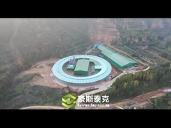 ISO9001-gecertificeerde automatische baksteenfabriek met aanpasbare bakstenen en roterende oven