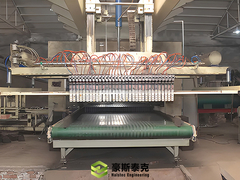 Roboter van de kleifabriek Klei stenen stapelmachine met een druk van 0,8 Mpa voor de bakstenen productielijn